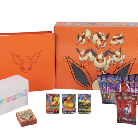 Pokemon TCG Simplified Chinese Eevee Advanced Gift Box (CSH3) Flareon