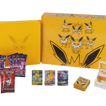 Pokemon TCG Simplified Chinese Eevee Advanced Gift Box (CSH3) Jolteon