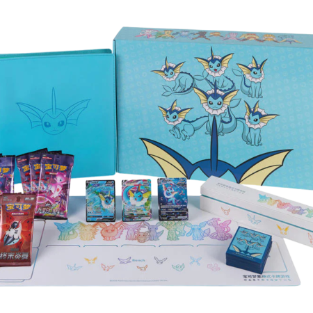 Pokemon TCG Simplified Chinese Eevee Advanced Gift Box (CSH3) Vaporeon