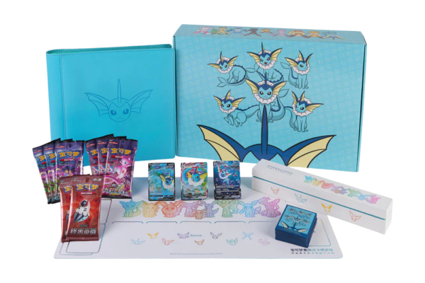 Pokemon TCG Simplified Chinese Eevee Advanced Gift Box (CSH3) Vaporeon